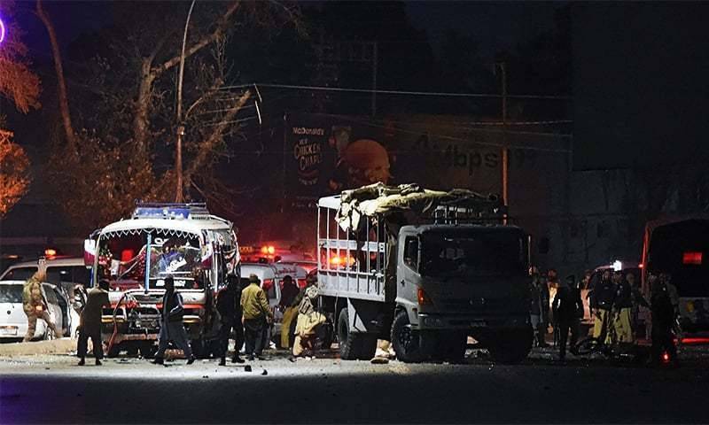Quetta's Zarghoon Road blast: Death toll reaches 7