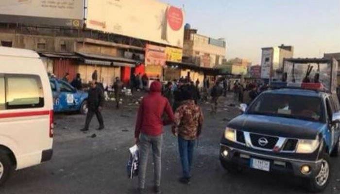 Twin suicide attack in Baghdad leaves 26 killed, 90 injured