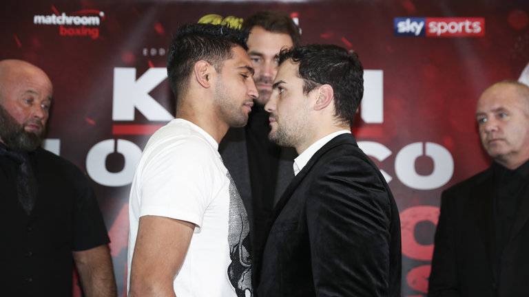 Amir Khan scuffles with rival boxer over abusive allegations against Faryal