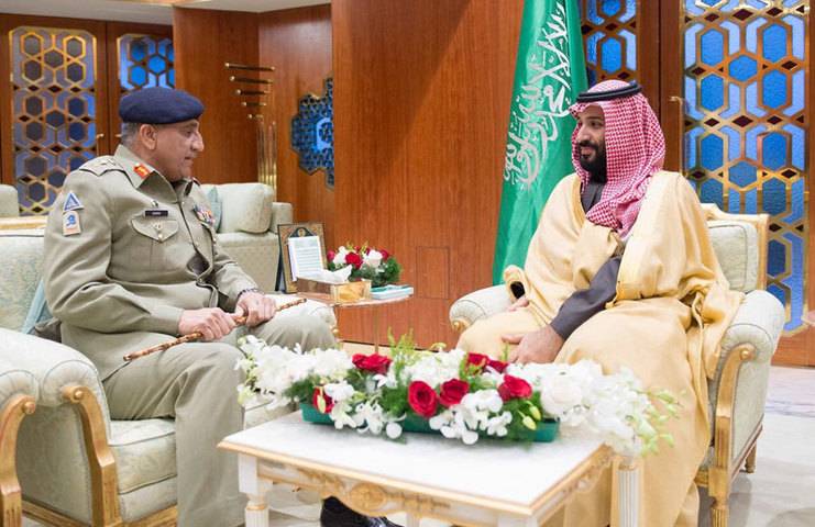 Army chief Bajwa meets Saudi Crown Prince Mohammed bin Salman