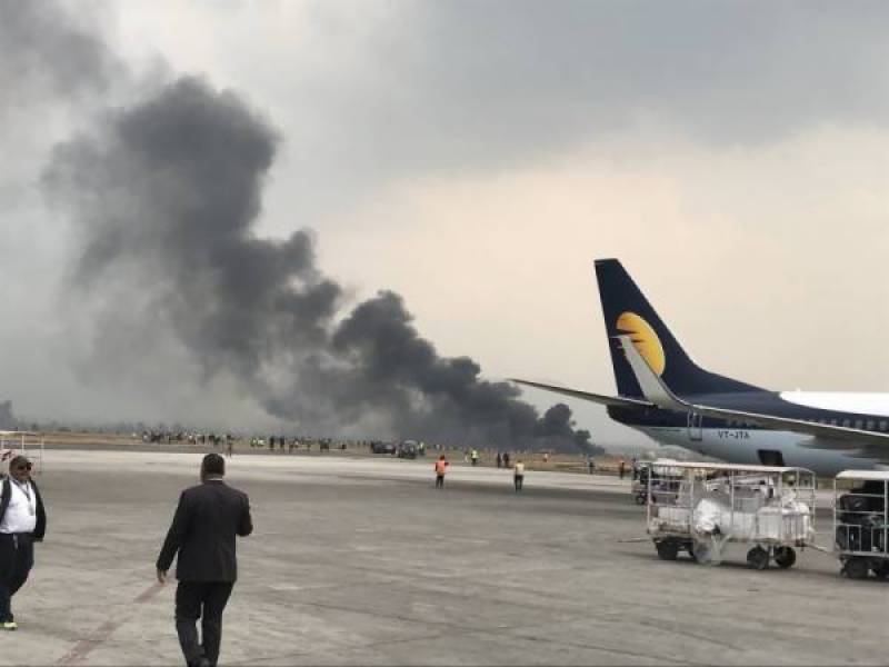 Video: Over 50 feared dead as plane carrying 67 passengers crashes in Nepal
