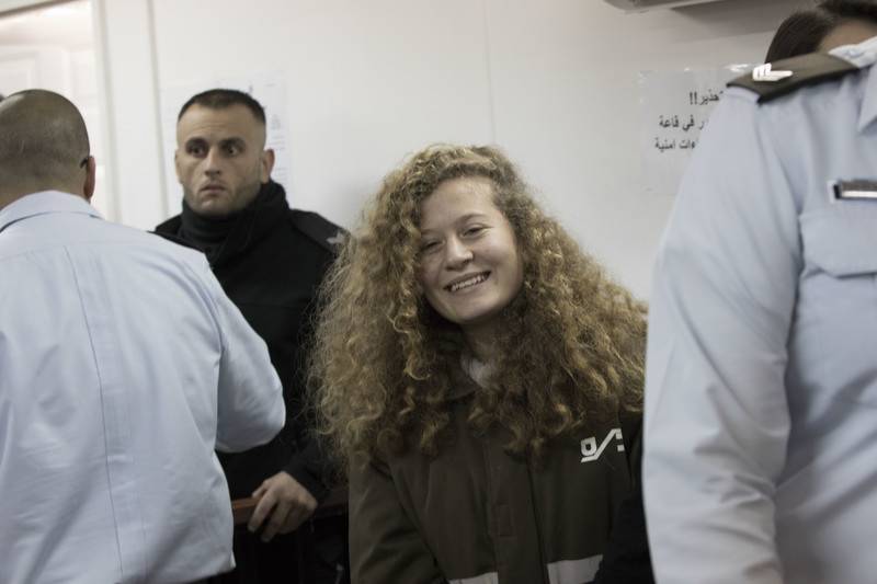 Palestinian Ahed Tamimi gets eight months imprisonment after plea deal