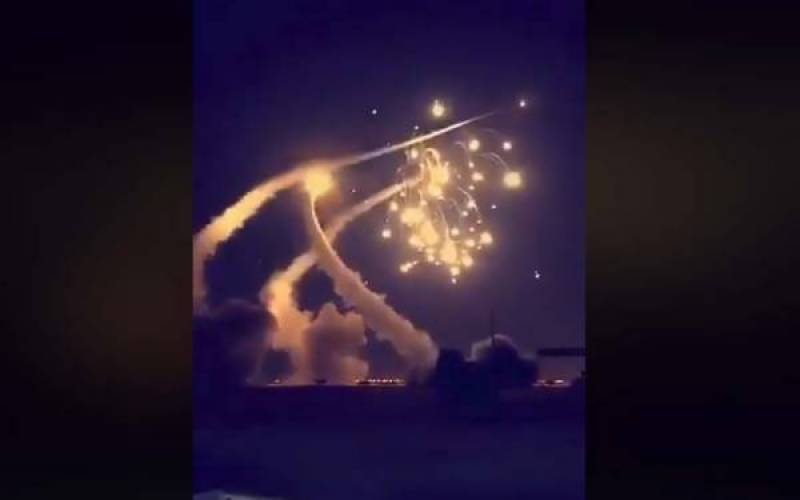 Saudi Arabia intercepts missile attack, video goes viral