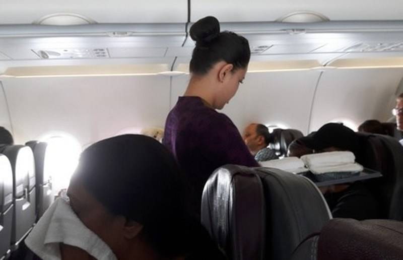 62-year-old man arrested for inappropriately touching air hostess