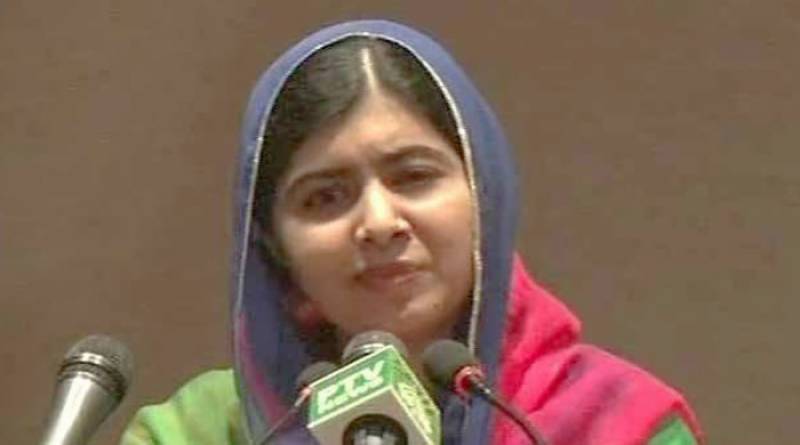 Malala breaks down in tears in homecoming speech, says dreamed of returning to Pakistan