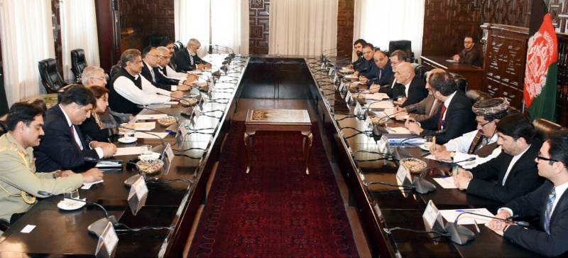 Pak, Afghan reaffirm to achieve regional security through connectivity