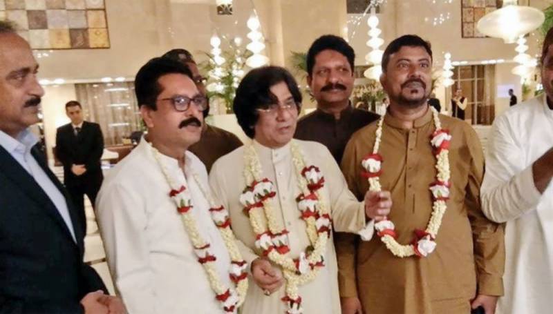 Pics: 57-year-old unmarried MQM-P leader ties the knot  