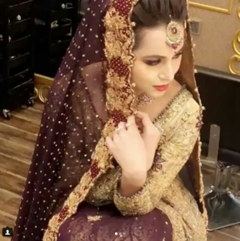Nimra khan's pictures in bridal dress go viral