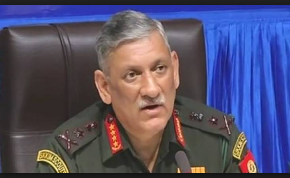 Kashmiris not to confront Indian forces, freedom is not possible: Indian Army Chief