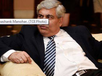 India's Shashank Manohar elected unopposed ICC chairman for a 2nd time