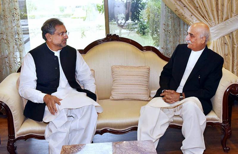 Abbasi, Khursheed Shah fail to reach consensus over caretaker PM