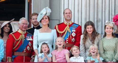 Prince Harry, Meghan Markle attend Queen Elizabeth’s birthday parade