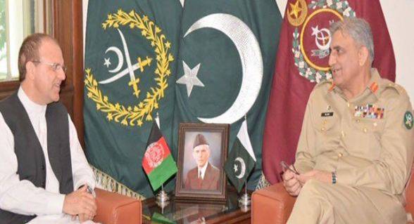 Afghan ambassador calls on Army chief Bajwa