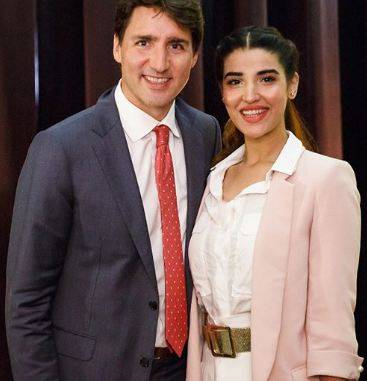 Hareem Farooq meets Canadian PM