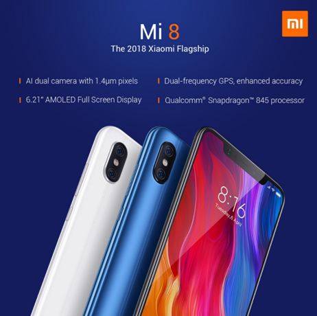 Xiaomi brings flagship Mi 8, Mi Band 3 to Pakistan
