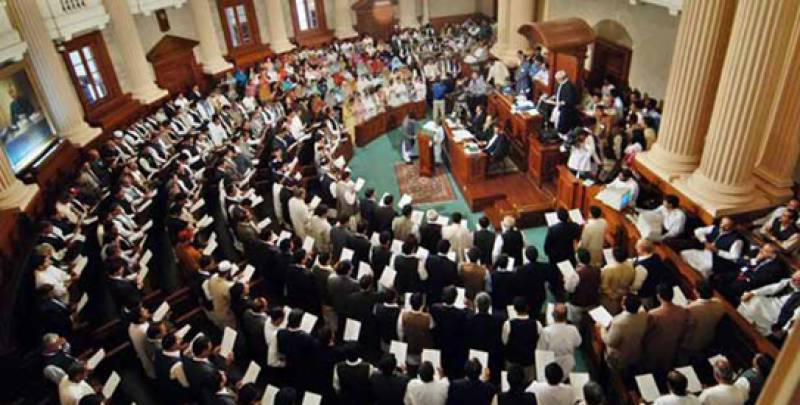 Newly elected MPAs take oath in inaugural Punjab Assembly session