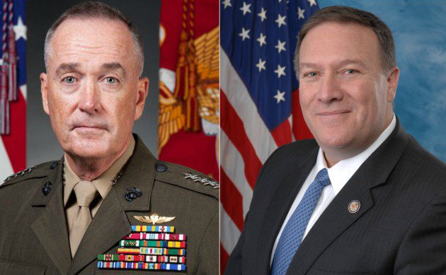 US military chief will accompany Mike Pompeo for Pakistan visit