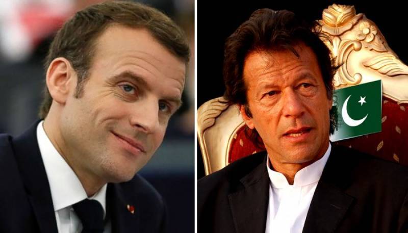 French president Macron phones PM Imran, lauds Pakistan's role in fighting terrorism