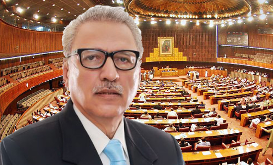 President Alvi to address joint session of Parliament today