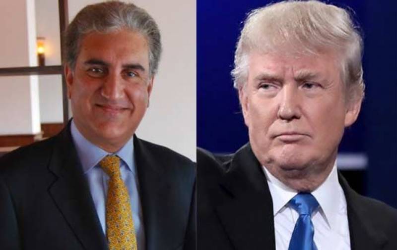 Trump, Qureshi agree on rebuilding Pak-US relations