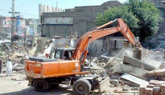 Anti-encroachment drive started across Lahore