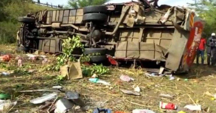 At least 40 killed in Kenya bus accident
