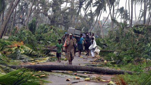Death toll reaches 57 as cyclone Titli hits India