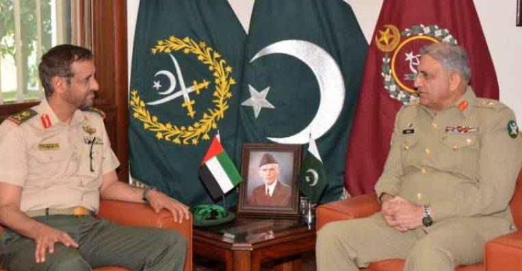 COAS Bajwa, UAE Land Forces commander discuss regional security
