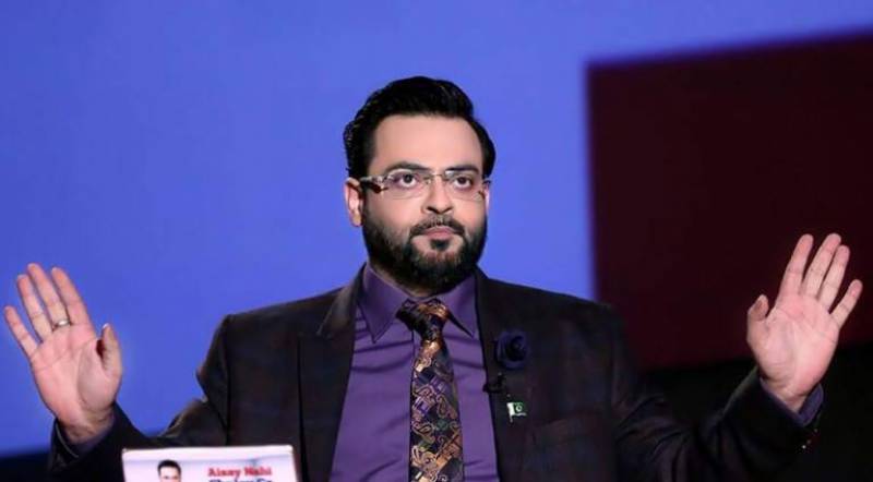 PTI’s MNA Aamir Liaquat indicted for contempt of court