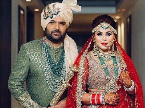 Pics: Indian comedian Kapil Sharma marries Ginni Chatrath
