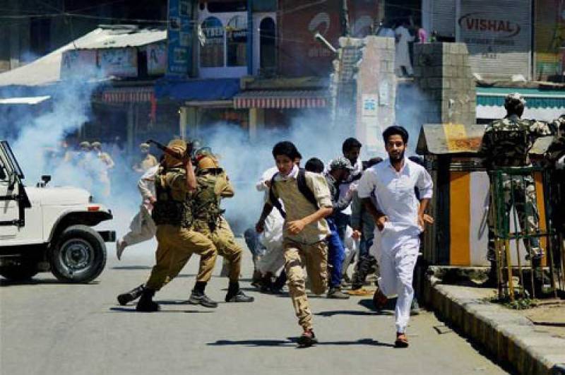 Indian forces martyr 10 youth in IoK
