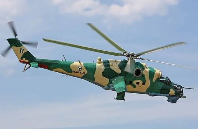 Five dead as Nigerian helicopter crashes while fighting militants