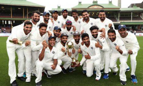 India win first ever Test series in Australia 2-1