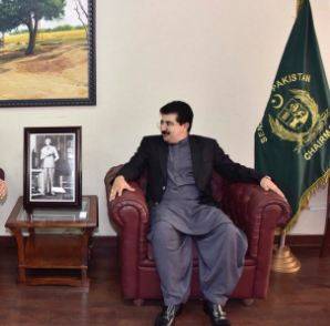 Sanjrani writes OIC for withdrawal of invitation to Indian FM