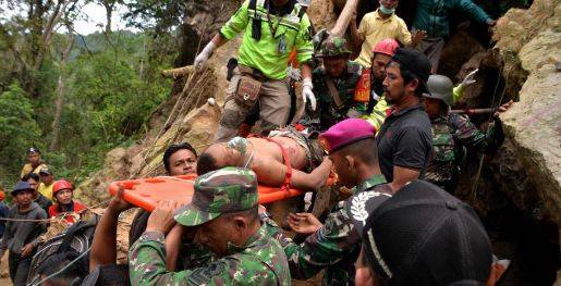 Death toll from Indonesia gold mine collapse rises to 16