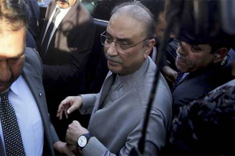 Chairman NAB doesn’t have right to give an interview: Zardari
