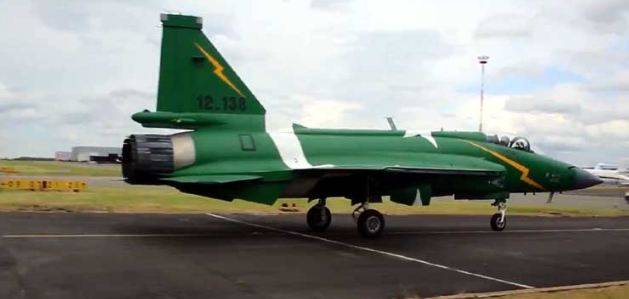 PAF JF-17 Thunder starts practice drills in France for Paris Air Show