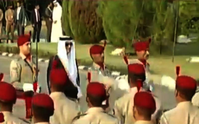 Qatari Emir in Pakistan on two-day visit, 3 MoUs signed