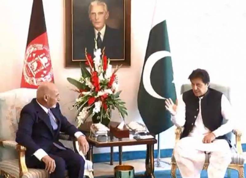 PM Imran, Afghan President Ghani discuss bilateral ties, regional situation