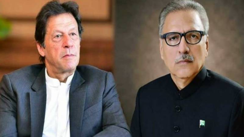 President Alvi, PM Imran condemn blast near LoC