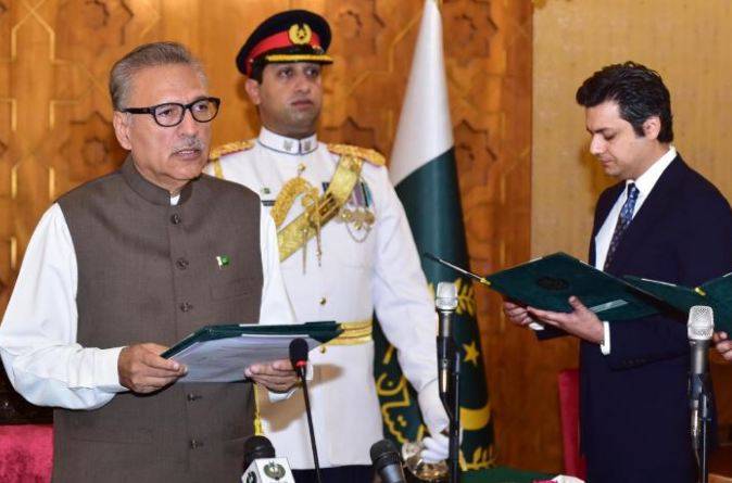 Barrister Hammad Azhar sworn in as federal minister