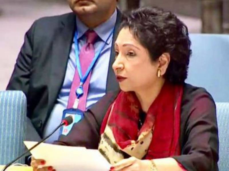Maleeha Lodhi presents Pakistan’s letter to UNSC