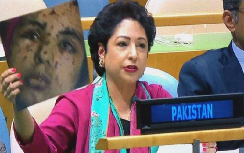 Dr Maleeha Lodhi briefs UNGA president on grave situation in Occupied Kashmir