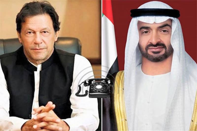 PM Imran, Abu Dhabi Crown Prince discuss worsen situation in IoK
