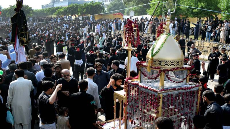 9th Muharram processions being held across country amid tight security