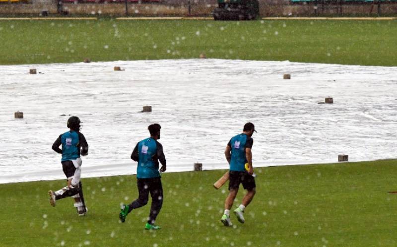 1st ODI: Rain delays match between Pakistan and Sri Lanka