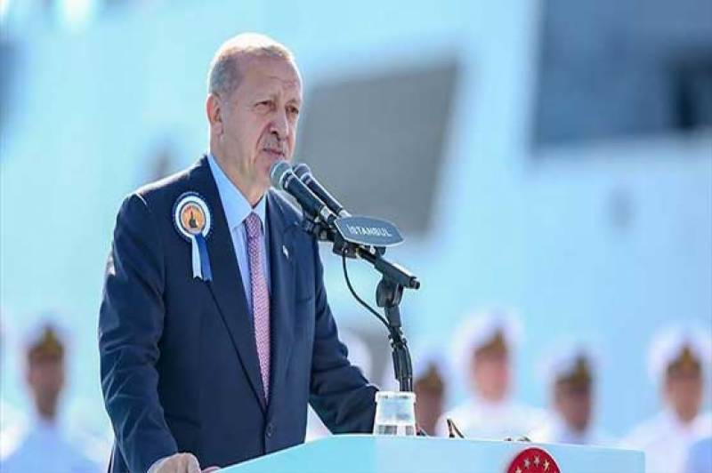 Turkey starts construction of naval warship for Pakistan