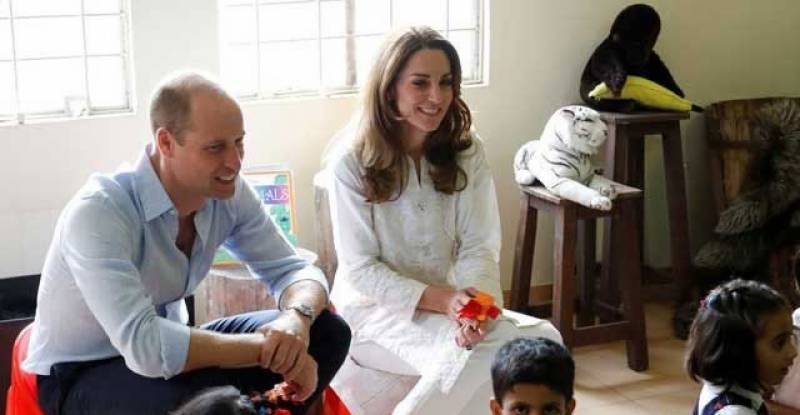 British Royal couple lands in Islamabad after aborted flight