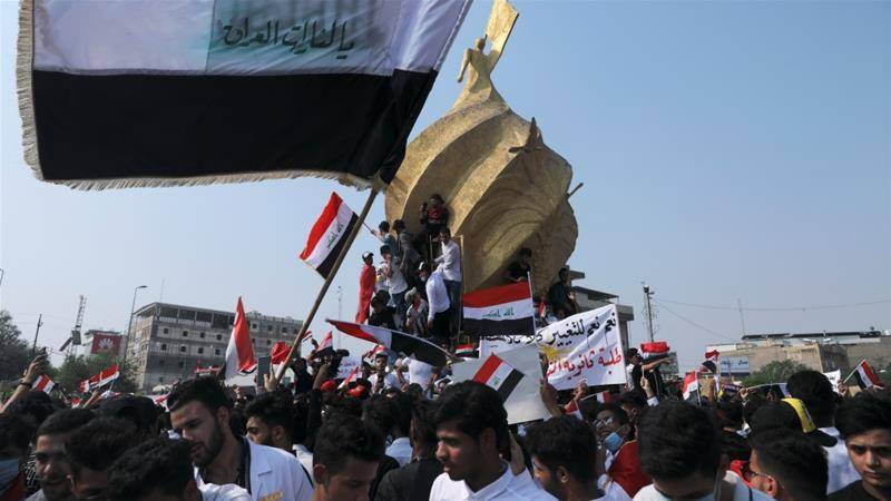 At least 14 killed, 865 injured after Iraqi security forces open fire on protesters