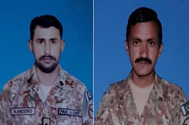 Two Pakistani troops martyred in Indian ceasefire violations at LoC: ISPR